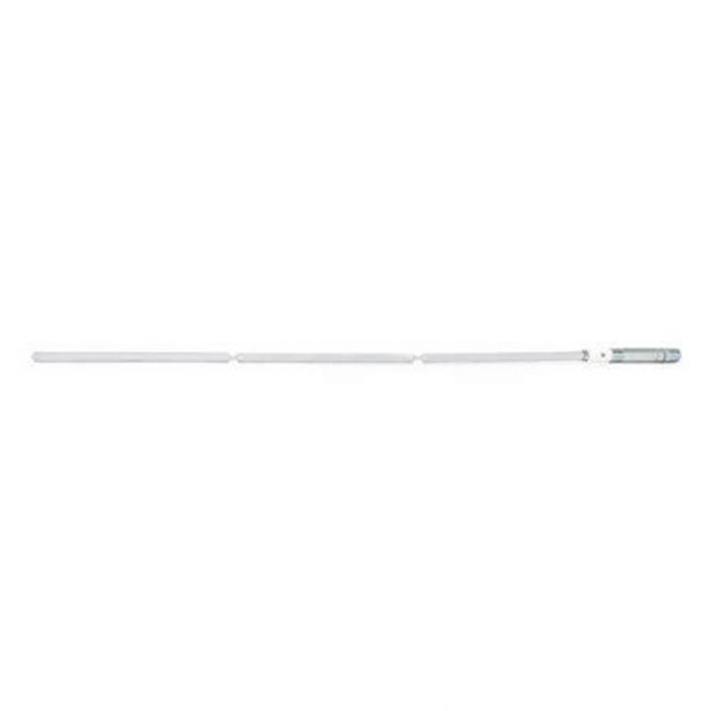 Anode Rod - Alum 3/4''-14NPTx42''Lx0.625''OD 3-Seg,w/DielectNip