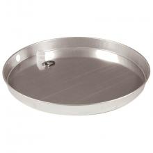 Camco 20800 - 20'' ID Aluminum W/H Drain Pan PVC Fitting