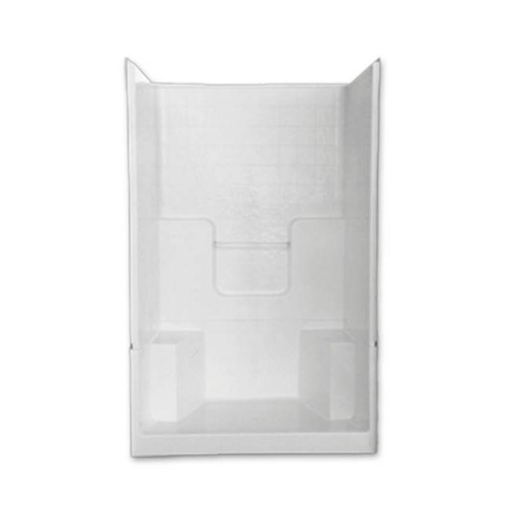 2PC-48-3W Tile Back White