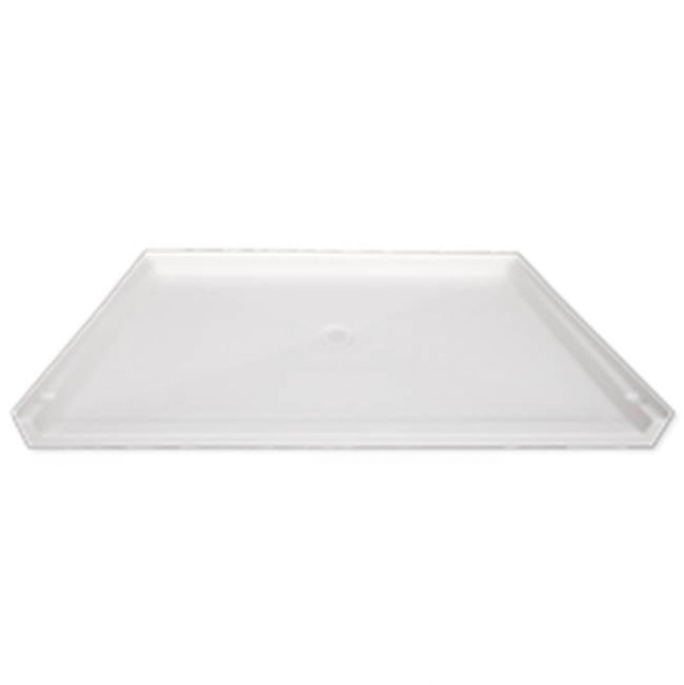 6063 F-BF Shower Pan Wht