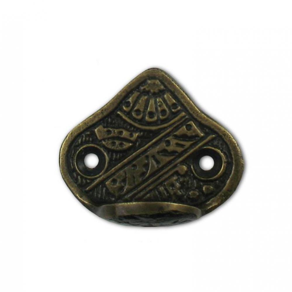 Carved Triangle Back Hook