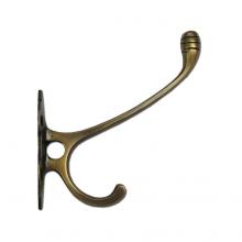 Gado Gado HHK7058 - Double Hook, Carved Back