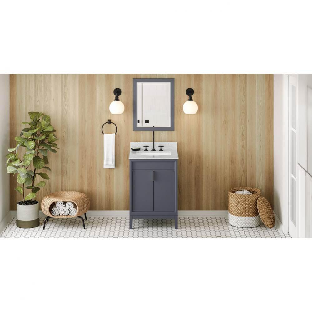 24'' Blue Steel Theodora Vanity