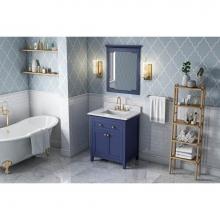 Jeffrey Alexander VN2CHA-30-BL-NT - 30'' Hale Blue Chatham Vanity