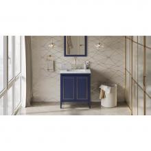 Jeffrey Alexander VN2PER-30-BL-NT - 30'' Hale Blue Percival Vanity