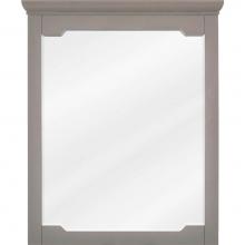 Jeffrey Alexander MIR2CHA-28-GR - 28'' W x 1-1/2'' D x 34'' H Grey Chatham mirror