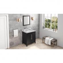 Jeffrey Alexander VN2CAD-30-BK-NT - 30'' Black Cade Vanity