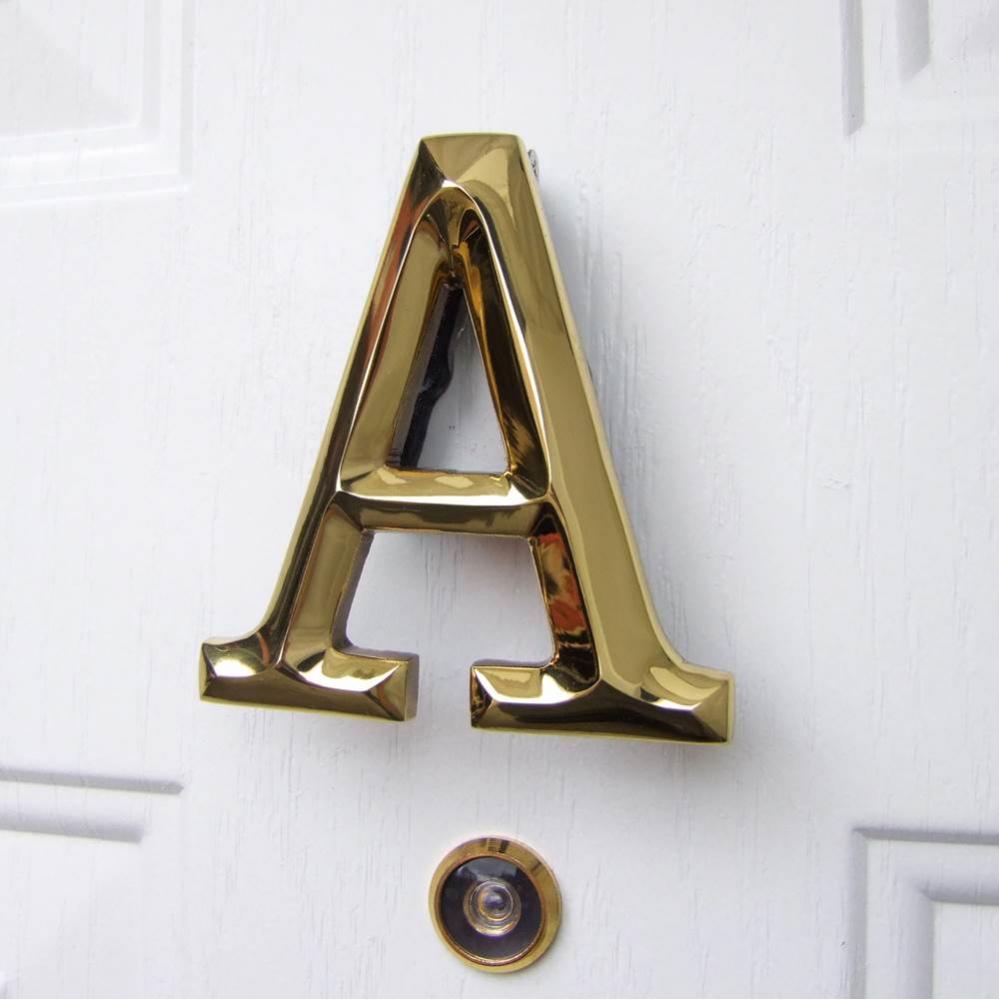 Letter A Door Knocker