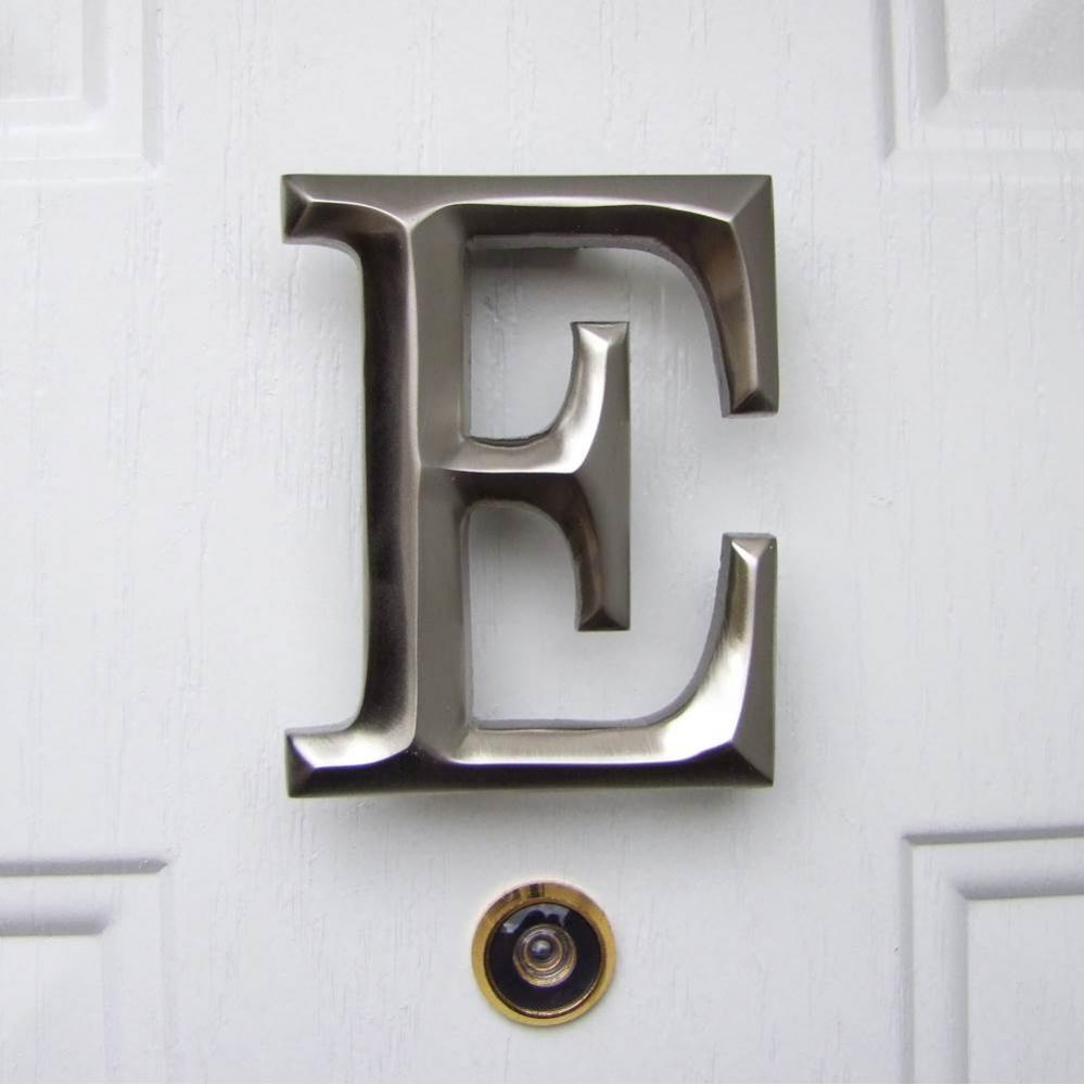 Letter E Door Knocker