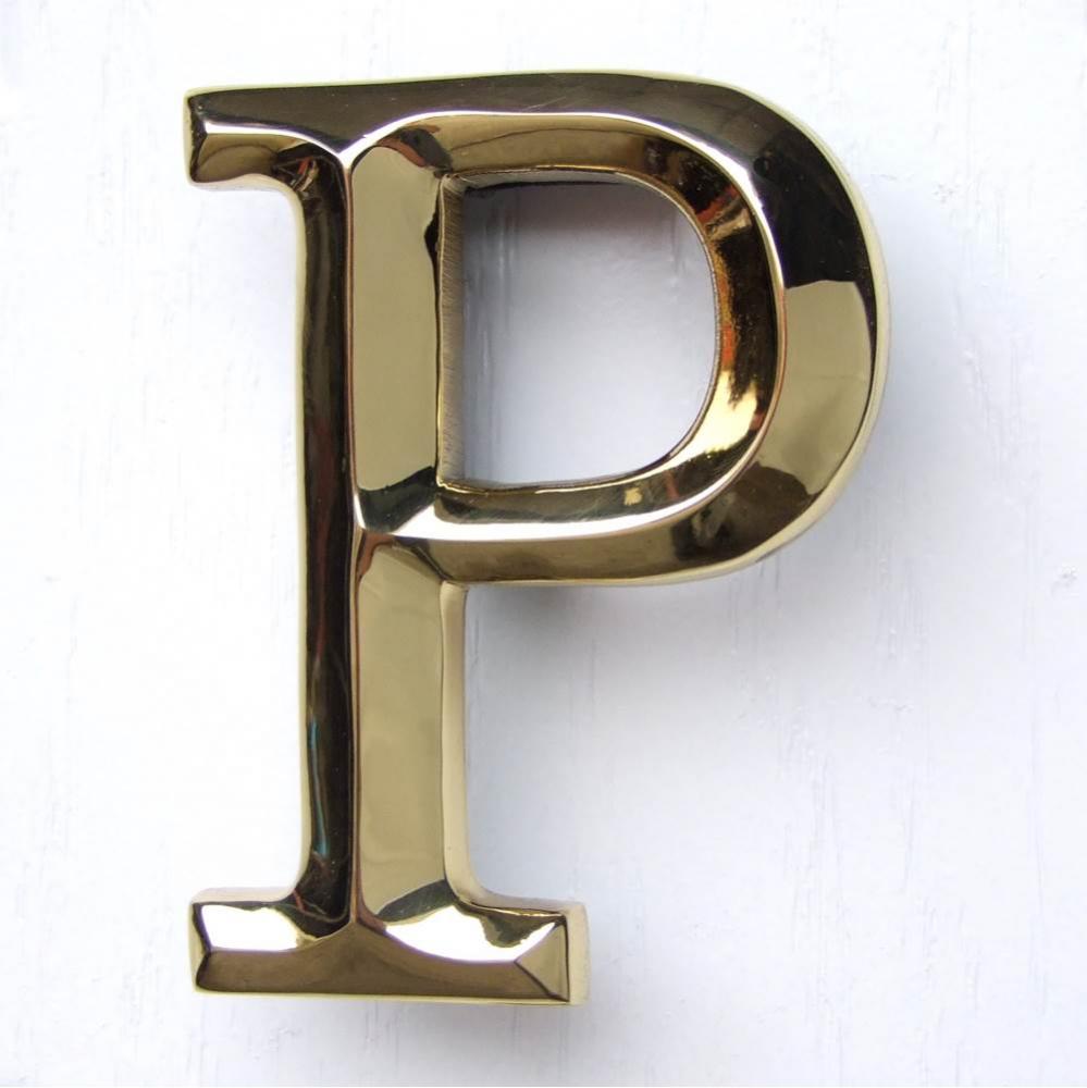 Letter P Door Knocker