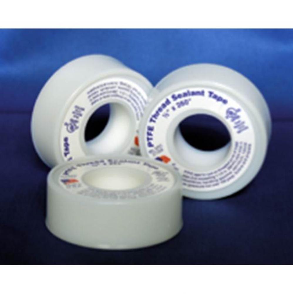 MED. DENSITY WHITE PTFE, 1/2 X 260'', EACH ROLL