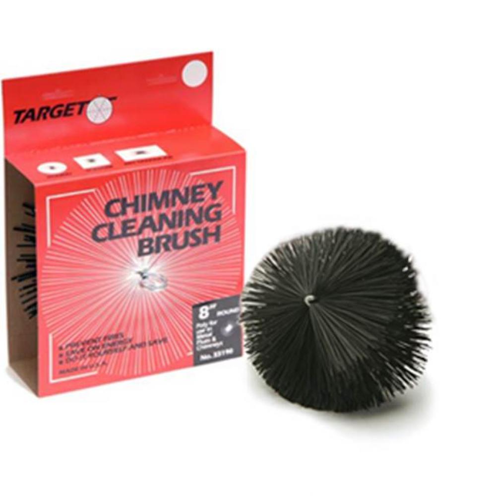 7'' ROUND POLY TARGET CHIMNEY BRUSH