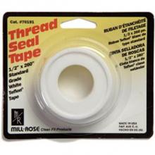 Mill Rose 70203 - WHITE TEFLON TAPE, 1 X 260''