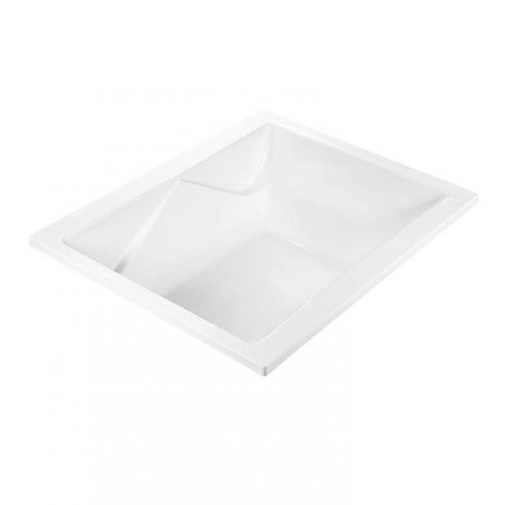 60X48 White Soaking Bath-Basics