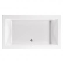 MTI Basics MBWCR7242CDIBI - 72X42 Basics Rectangular Biscuit Whirlpool Tub - Drop In