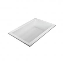 MTI Basics MBACR7242WHDI - 72X42 White  Air Bath Drop-In