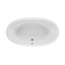 MTI Basics MBWODI6636A-WH - 66X36 White Above Floor Rough Feature Whirlpool-Basics