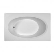 MTI Basics MBARO7142E-WH - 71X42 White End Drain Air Bath-Basics