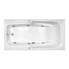 MTI Basics MBSRR7136E-BI - 71X36 Biscuit Soaking Bath-Basics