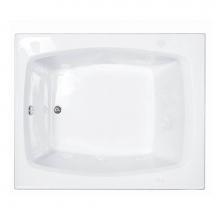 MTI Basics MBARX6048E-WH - 60X48 White Air Bath-Basics