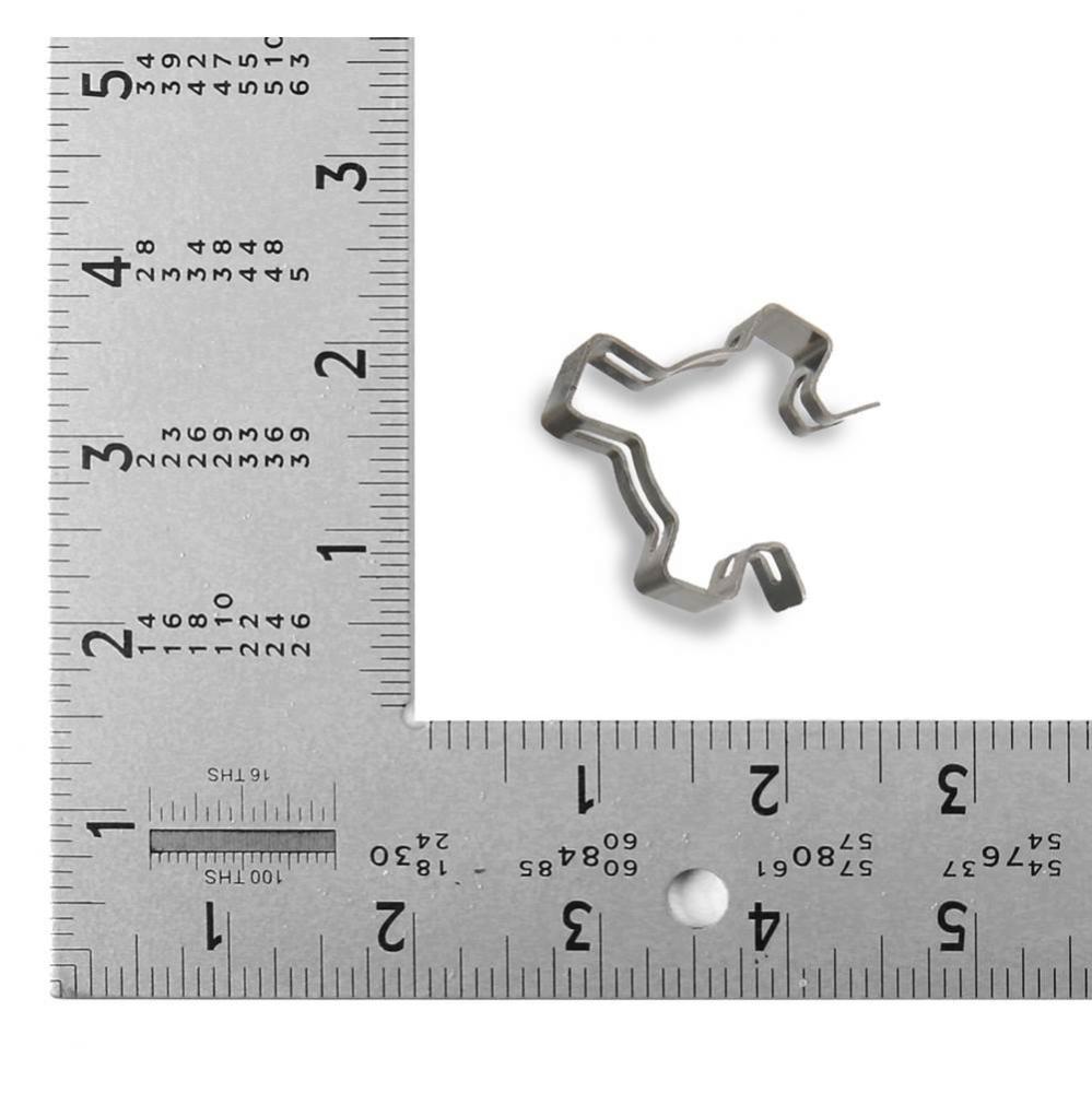 FASTENER ''D'' STS301, 0.8T×25