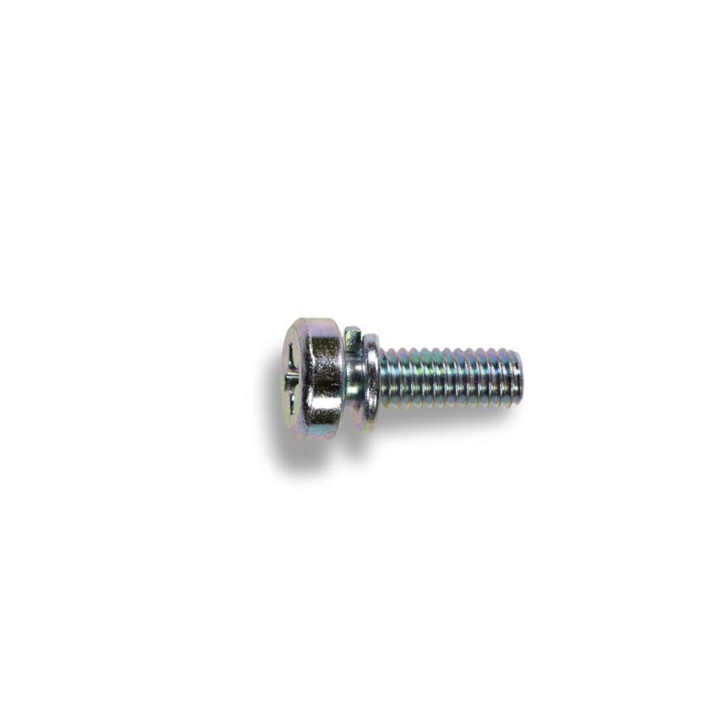 SCREW, M4 X 12, SPRING WASHER