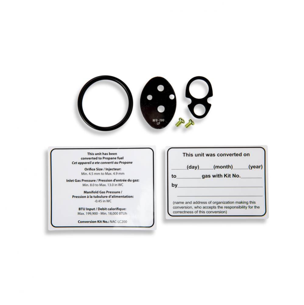 GAS CONVERSION KIT;ASS''Y,NFC-175/200(LP)