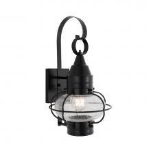 Norwell 1513-BL-SE - One Light Black Wall Lantern