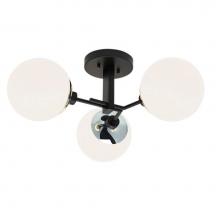 Norwell 5675-PN-OP - Triple Play Semi-Flush Mount Lighting