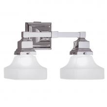 Norwell 8122-CH-PY - Two Light Chrome Vanity