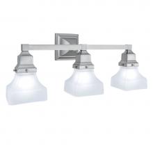 Norwell 8123-BN-PY - Three Light Nickel Vanity