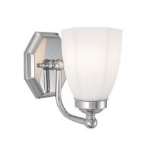 Norwell 8318-CH-HXO - One Light Chrome Wall Light