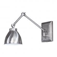 Norwell 8471-PW-MS - One Light Pewter Wall Light