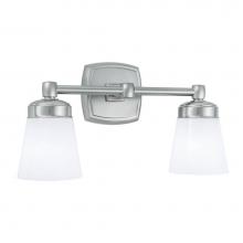 Norwell 8932-BN-SO - Two Light Nickel Vanity