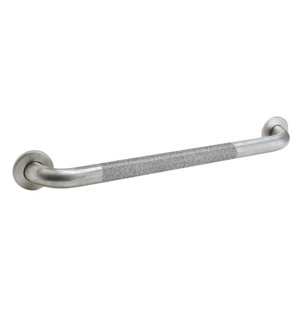 24''X1-1/2'' PEENED GRAB BAR SS