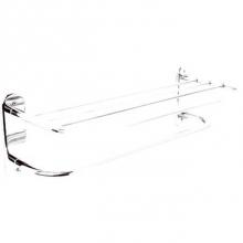 Pamex BTSCP-1324 - 24'' TOWEL SHELF WITH BAR CP