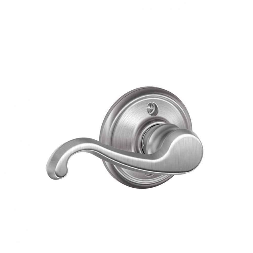 Callington Lever Non-Turning Lock in Satin Chrome - Left Handed