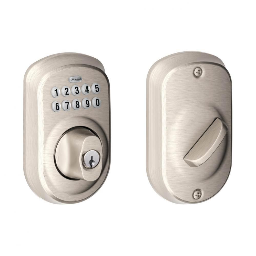 Keypad Deadbolt with Plymouth Trim