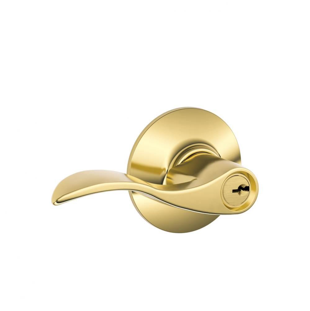 Accent Lever Keyed Entry Lock