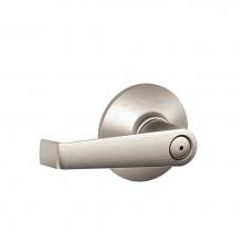 Schlage F40 ELA 619 - Elan Lever Bed and Bath Lock in Satin Nickel