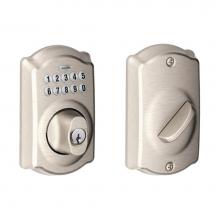 Schlage BE365 V CAM 619 - Keypad Deadbolt with Camelot Trim