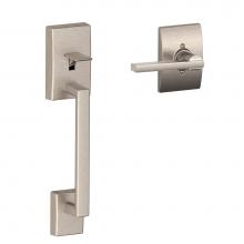 Schlage FE285 CEN 619 LAT CEN - Century Front Entry Handle and Latitude Lever with Century Trim