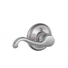 Schlage F170 CLT 626 LH - Callington Lever Non-Turning Lock in Satin Chrome - Left Handed