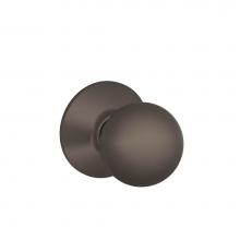 Schlage F10 ORB 613 - Orbit Knob Hall and Closet Lock in Oil Rubbed Bronze