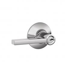 Schlage F51 V LAT 625 - Latitude Lever Keyed Entry Lock