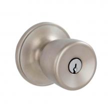 Schlage V54 V BRL 630 - Brill Satin Stainless Steel Keyed Entry Knob