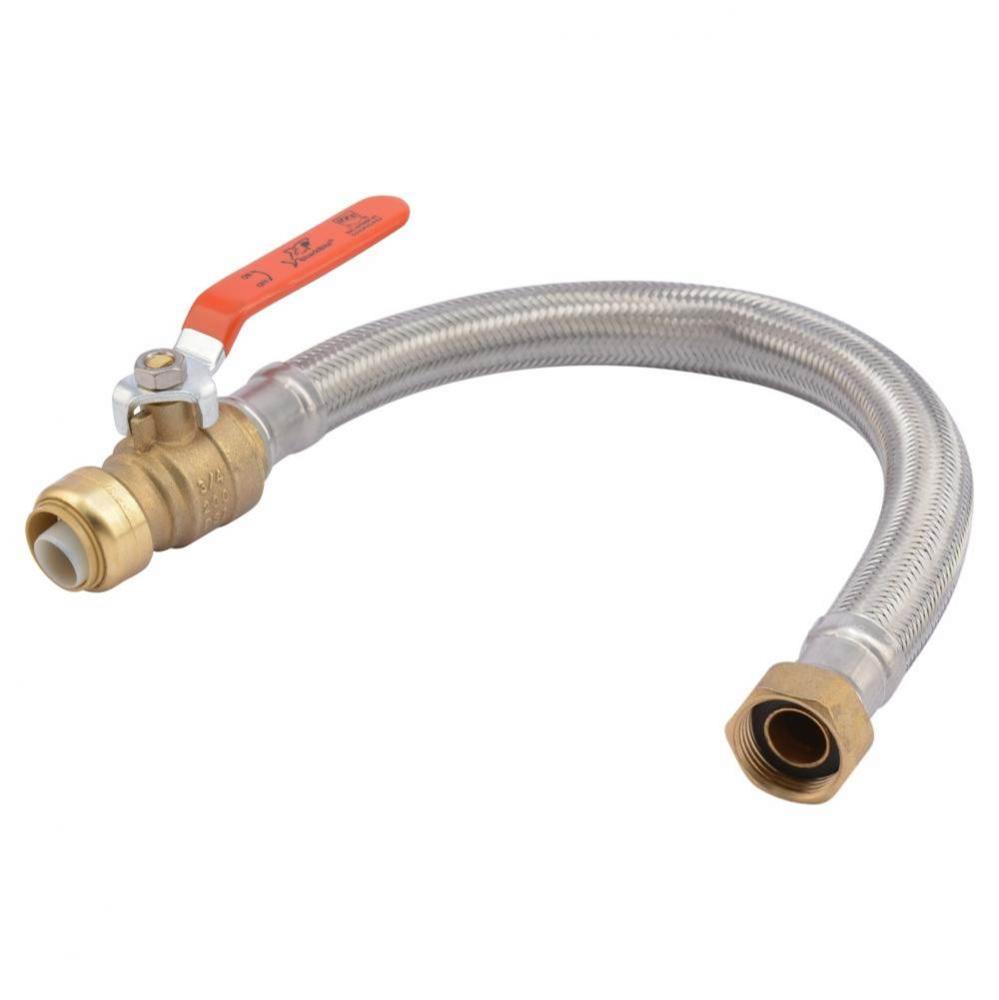 3/4 -in x 3/4 -in FIP x 18 -in Water Heater Connector