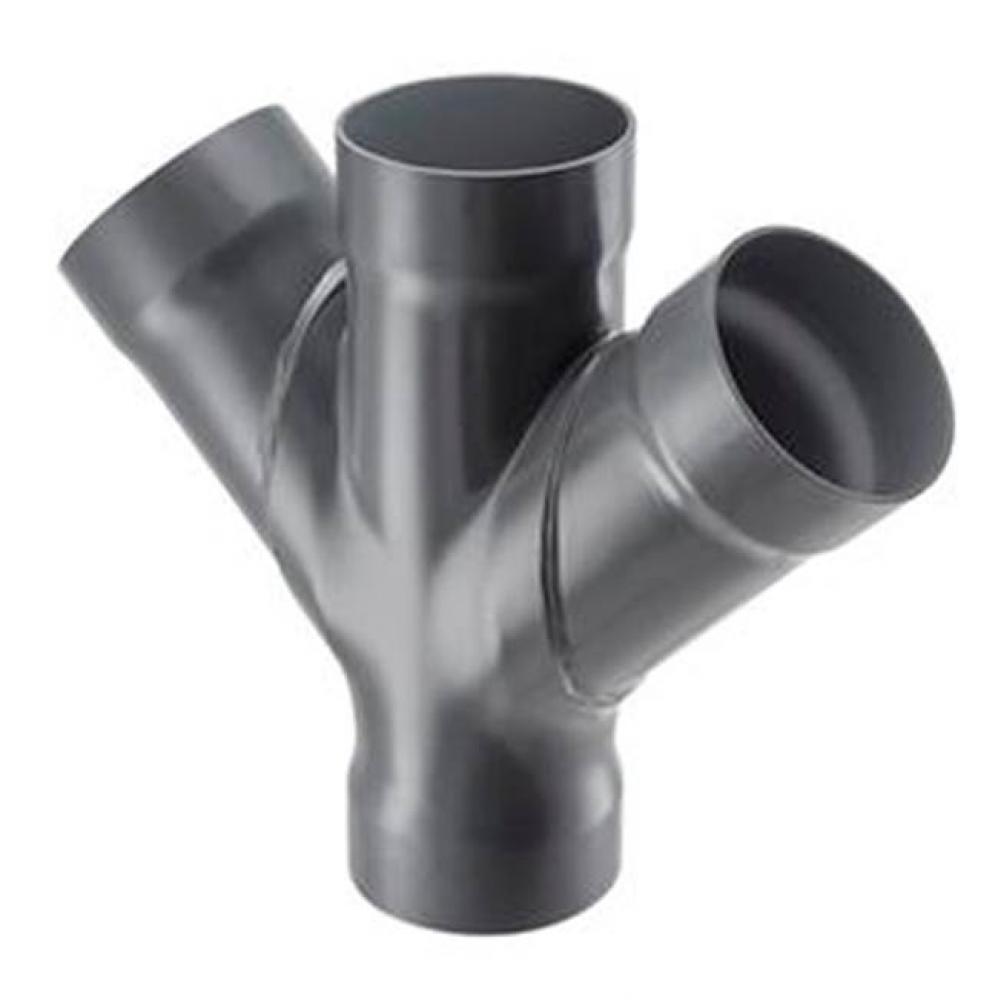 12 PVC DBL WYE SOC DUCT