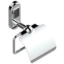 THG A2E-538AC-F05 - Toilet paper holder, single mount with cover