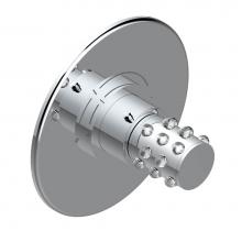 THG A2N-5100BR-GA1 - Trim for THG thermostatic valve, rough part supplied with fixing box ref. 5 200AE/US - Round plate